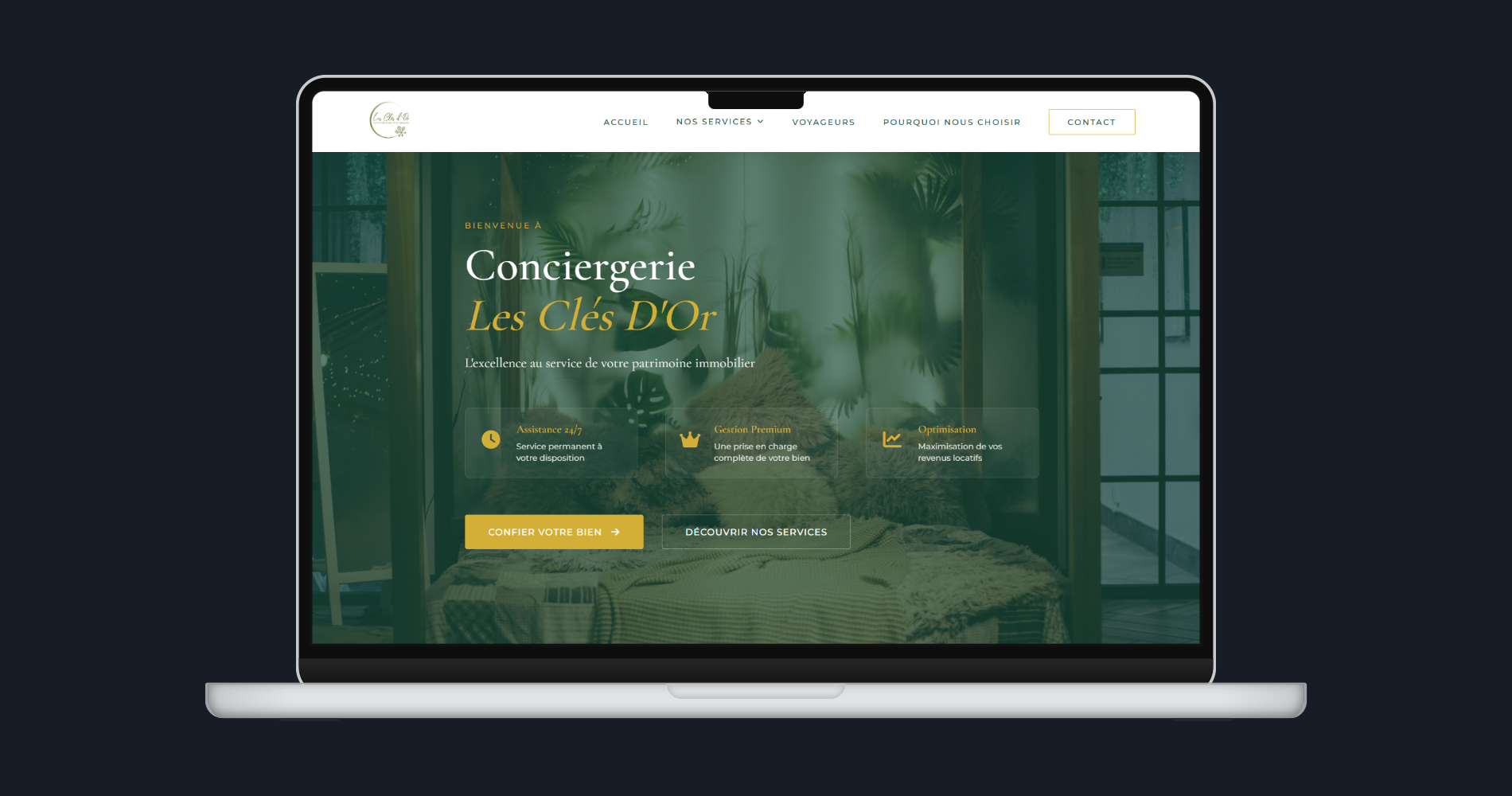Création de sites web sur mesure